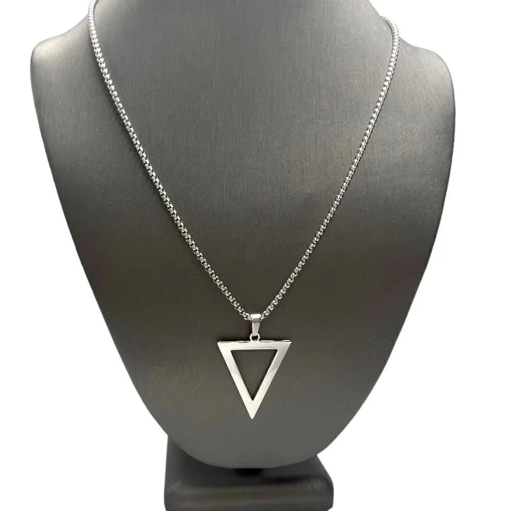 Stainless Steel - Arrow Necklace l Men’s, Unisex l New